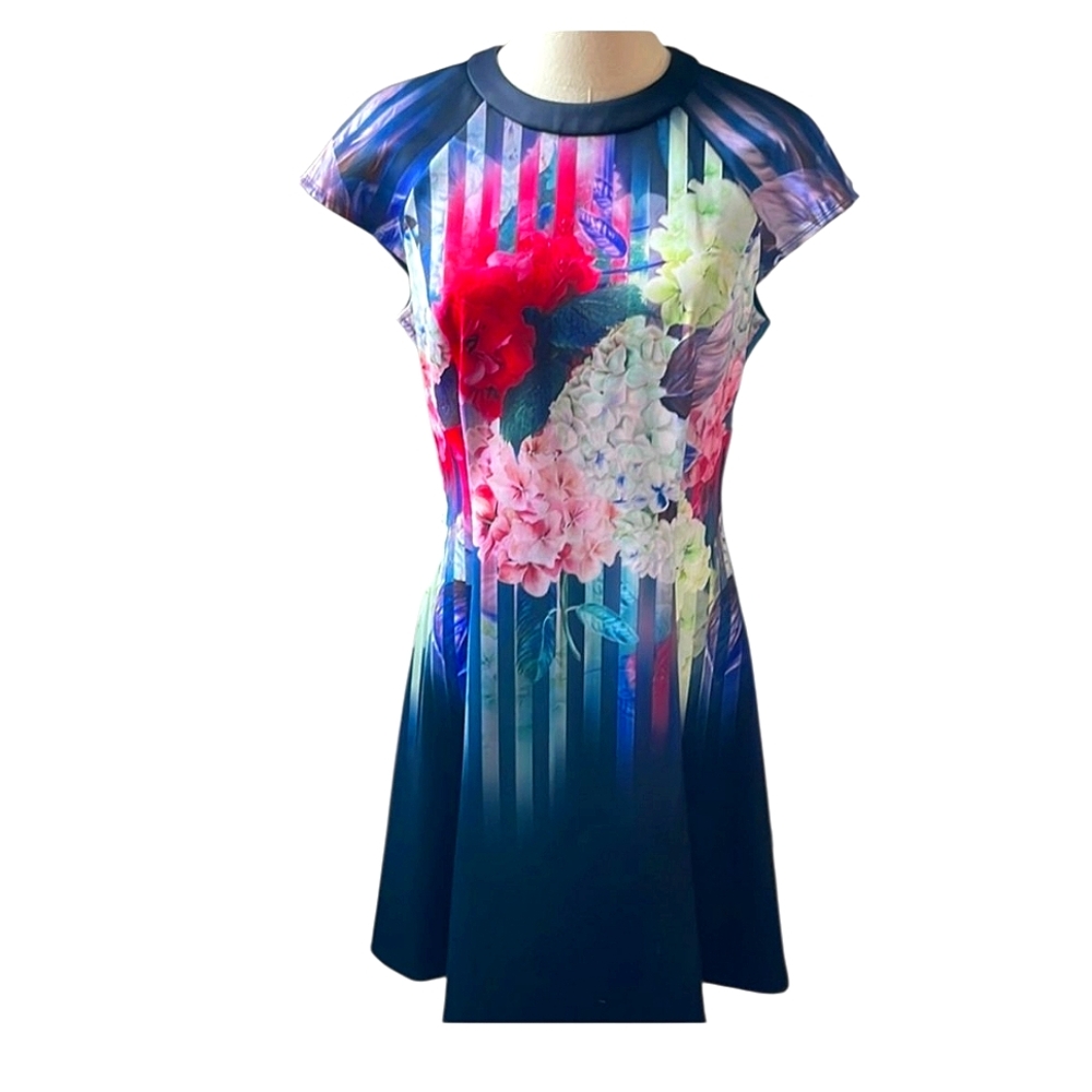 Ted Baker London Multicolor Floral Mini Dress